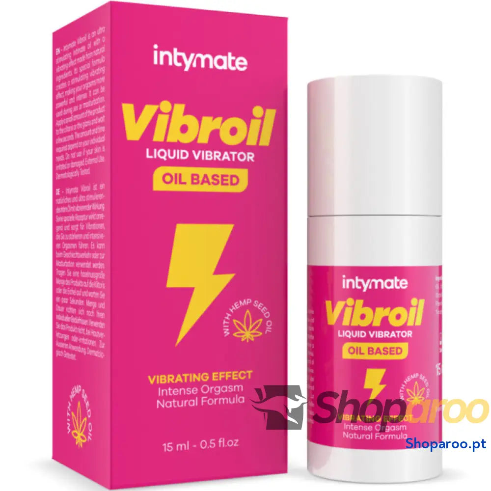 INTIMATELINE INTYMATE ÓLEO ÍNTIMO VIBROIL PARA SEU EFEITO VIBRANTE 15 ML