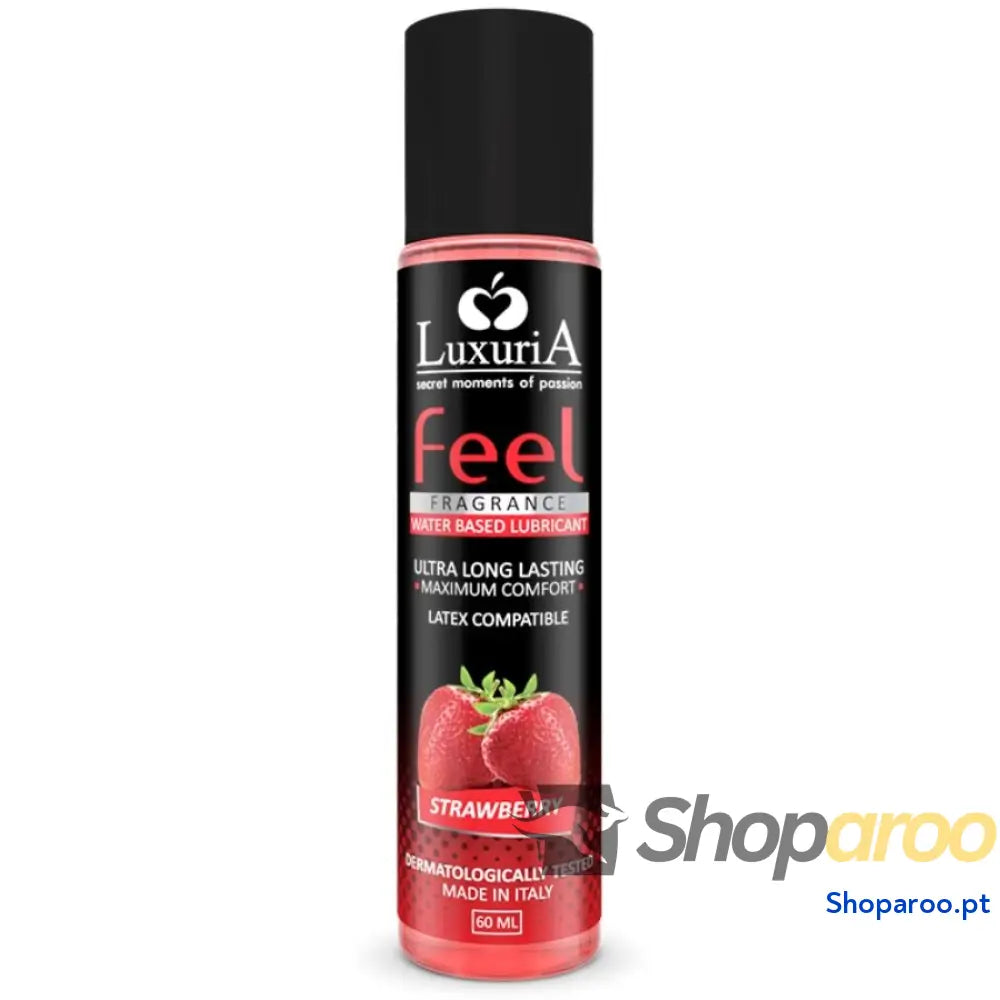 INTIMATELINE LUXURIA FEEL LUBRIFICANTE BASE DE GUA MORANGO 60 ML