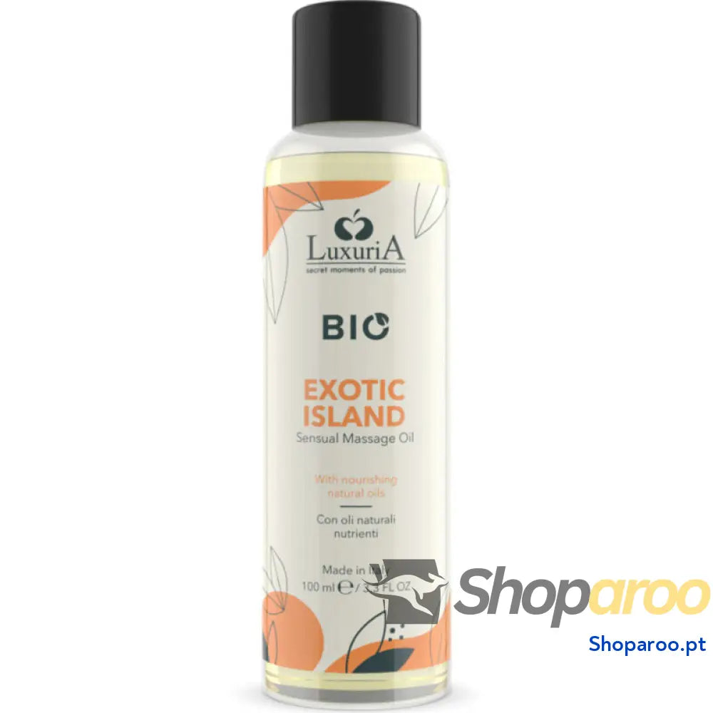 INTIMATELINE LUXURIA - ÓLEO DE MASSAGEM BIO EXOTIC ISLAND 100 ML