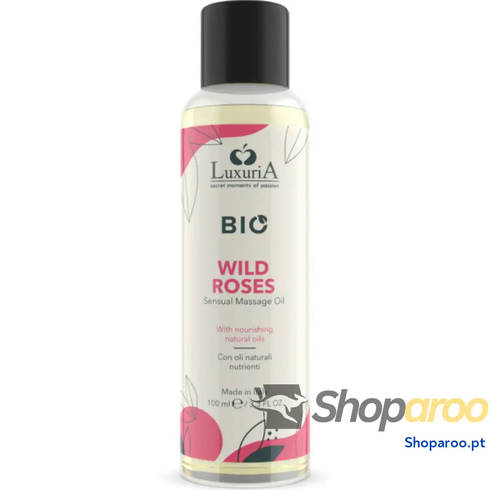 INTIMATELINE LUXURIA - ÓLEO DE MASSAGEM BIO ROSAS SELVAGENS 100 ML