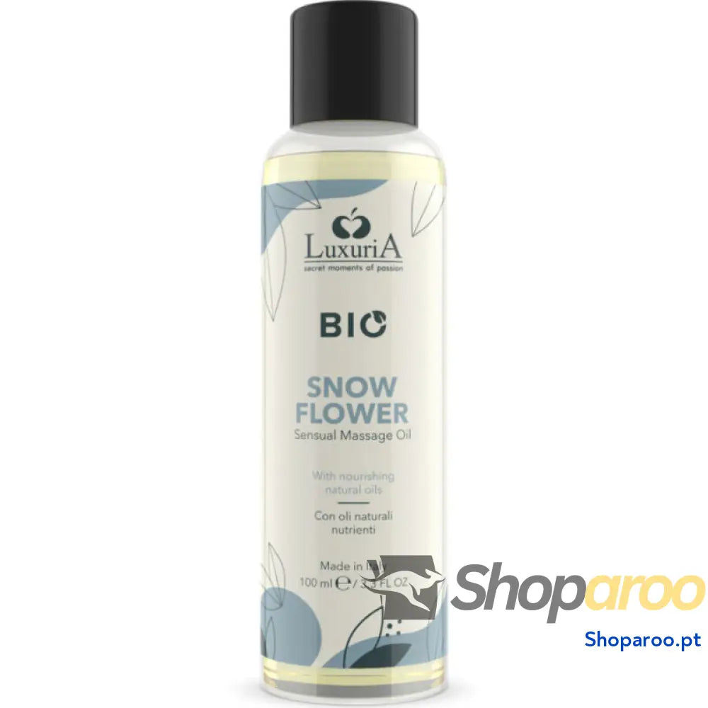 INTIMATELINE LUXURIA - ÓLEO DE MASSAGEM BIO SNOW FLOR 100 ML