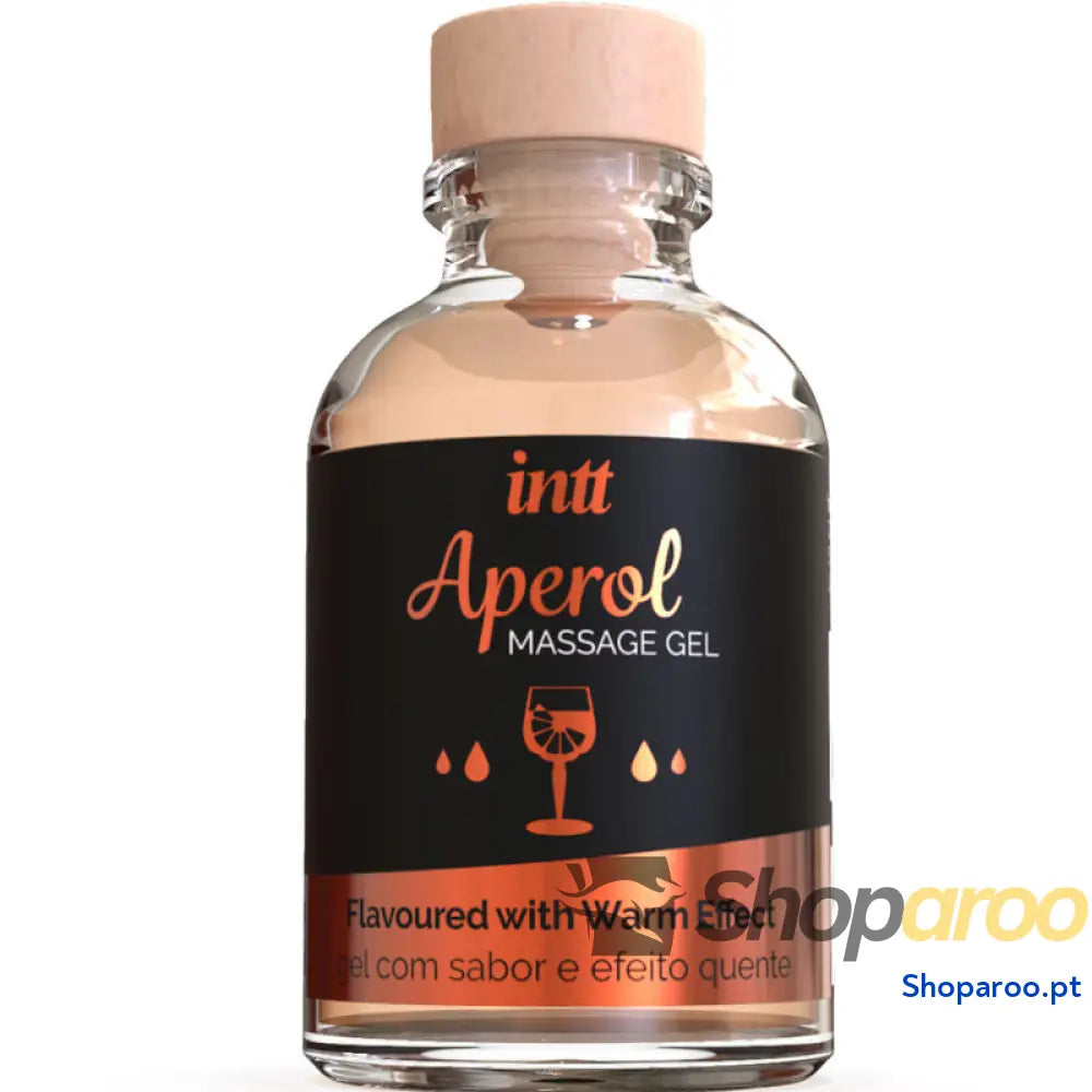 INTT MASSAGE & ORAL SEX - GEL DE MASSAGEM APEROL EFEITO CALOR INTENSO