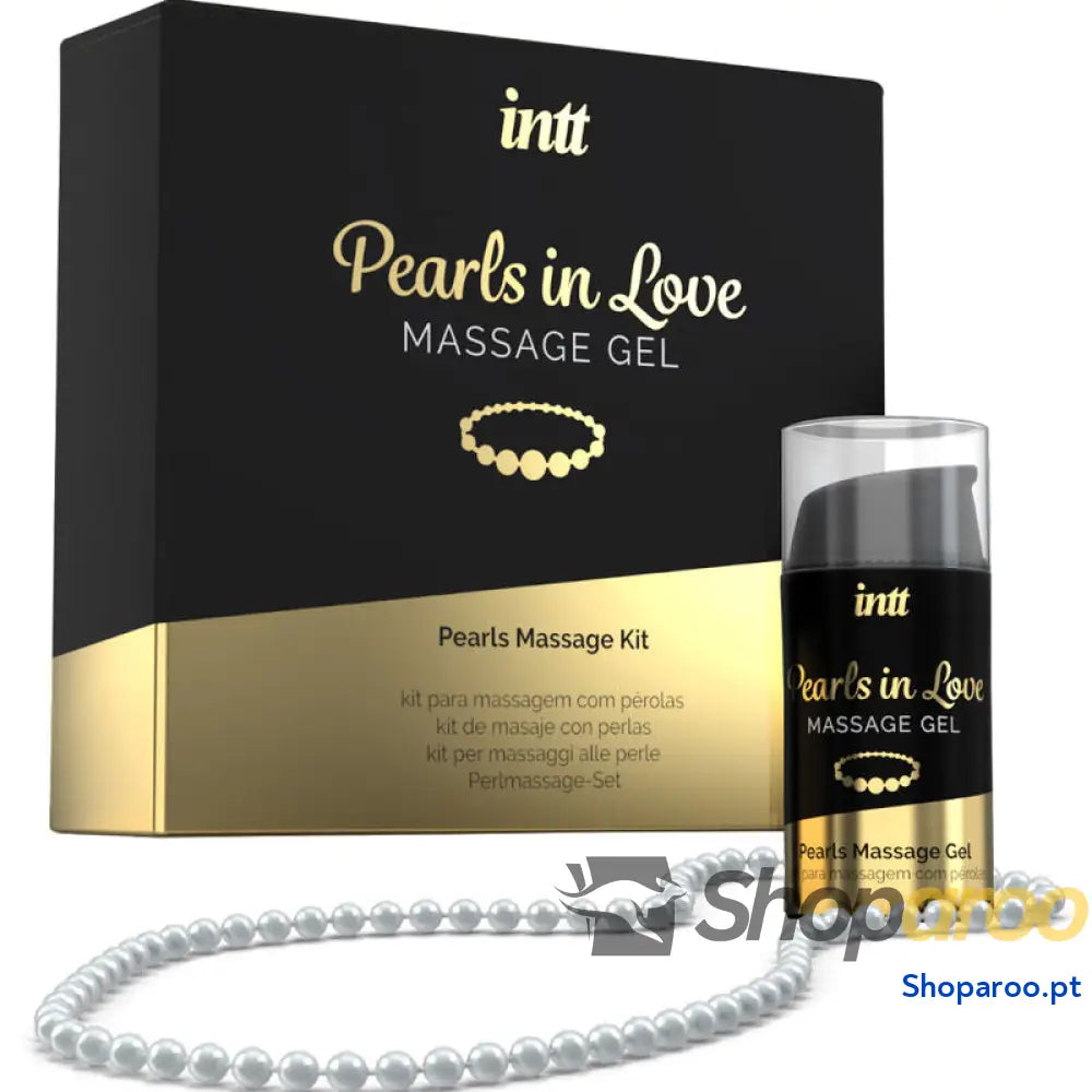 INTT MASSAGE & ORAL SEX - PÉROLAS APAIXONADAS COM COLAR DE E GEL SILICONE
