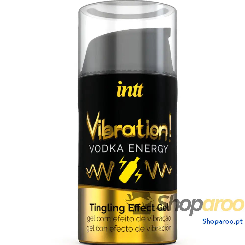 INTT - PODEROSO ESTIMULANTE ÍNTIMO GEL VIBRATÓRIO LÍQUIDO VODKA 15ML
