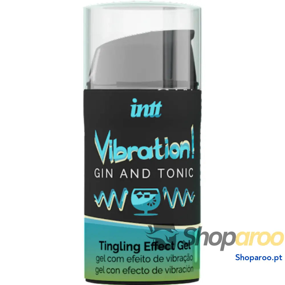 INTT - PODEROSO ESTIMULANTE ÍNTIMO LÍQUIDO VIBRADOR GEL GIN & TÔNICO 15ML