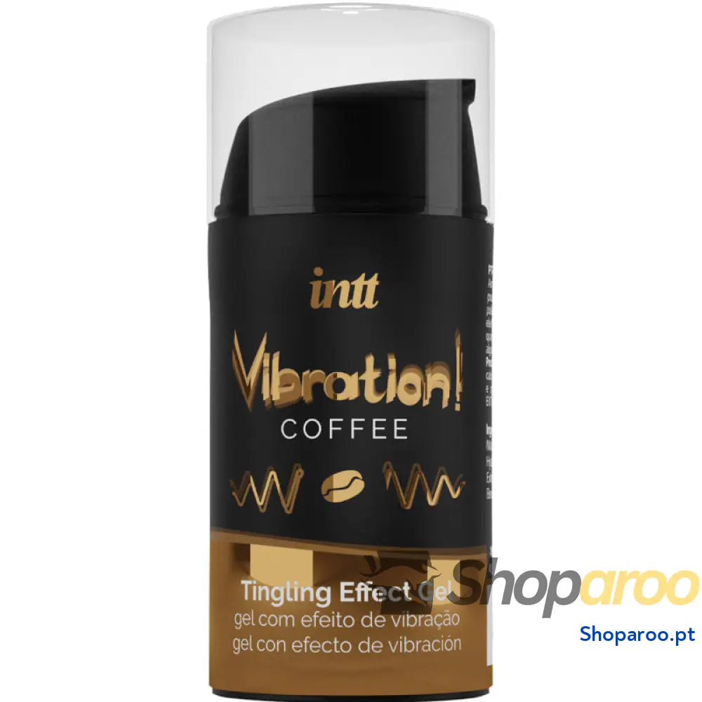 INTT - PODEROSO GEL VIBRANTE LÍQUIDO ESTIMULANTE ÍNTIMO CAFÉ 15ML