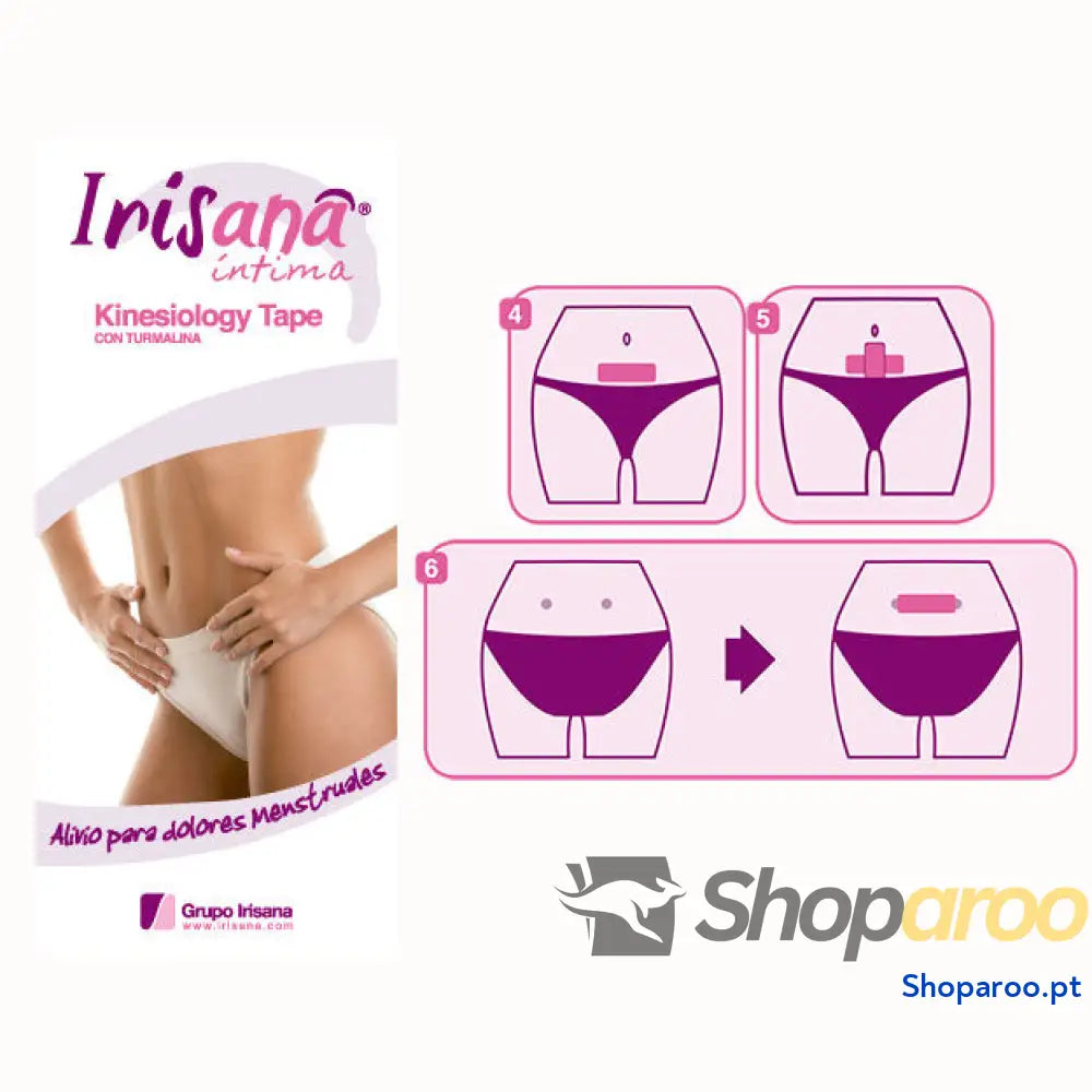 IRISANA FITA AUTOADESIVA PARA DORES MENSTRUAIS
