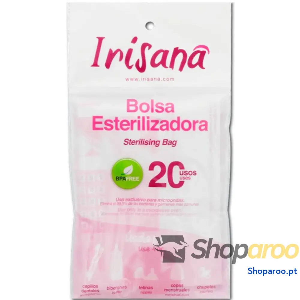 IRISANA - SACO ESTERILIZADOR COPO VAGINAL 1 UNIDADE