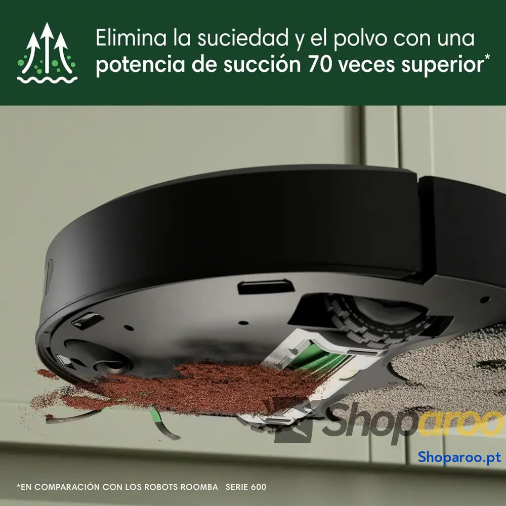 iRobot Roomba Plus 405 Combo com base AutoWash multifuncional e auto limpeza lavagem secagem manchas duplas eleváveis