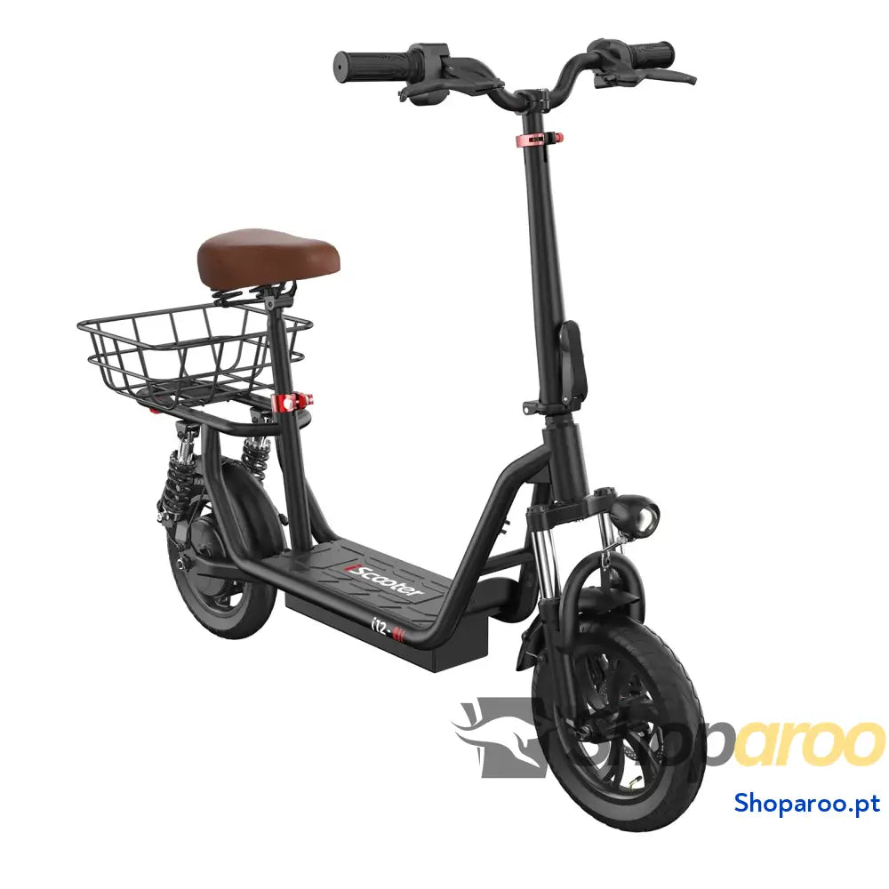 iScooter i12 Scooter Elétrico 36V 35km com Assento e Cesto