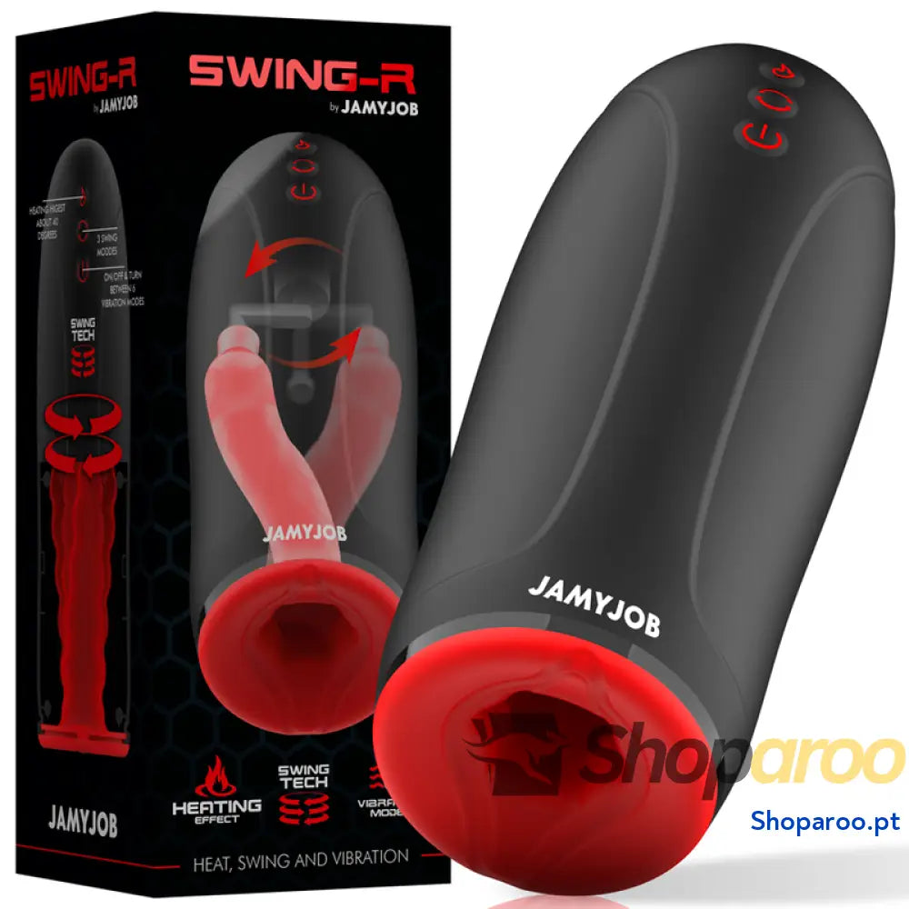 JAMYJOB - EFEITO DE AQUECIMENTO SWING-R, TECNOLOGIA DE SWING E MASTURBADOR DE VIBRAO
