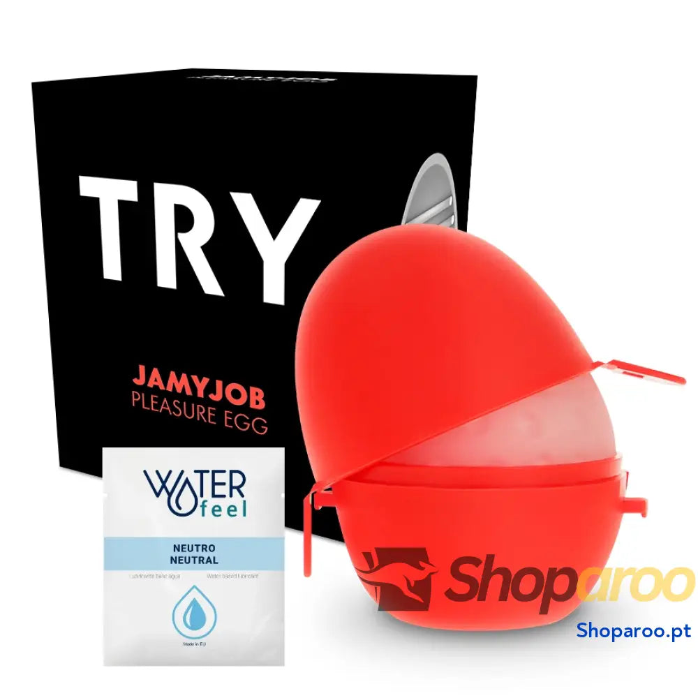 JAMYJOB -MASTURBADOR EGG VERSO PRETA DISCRETT