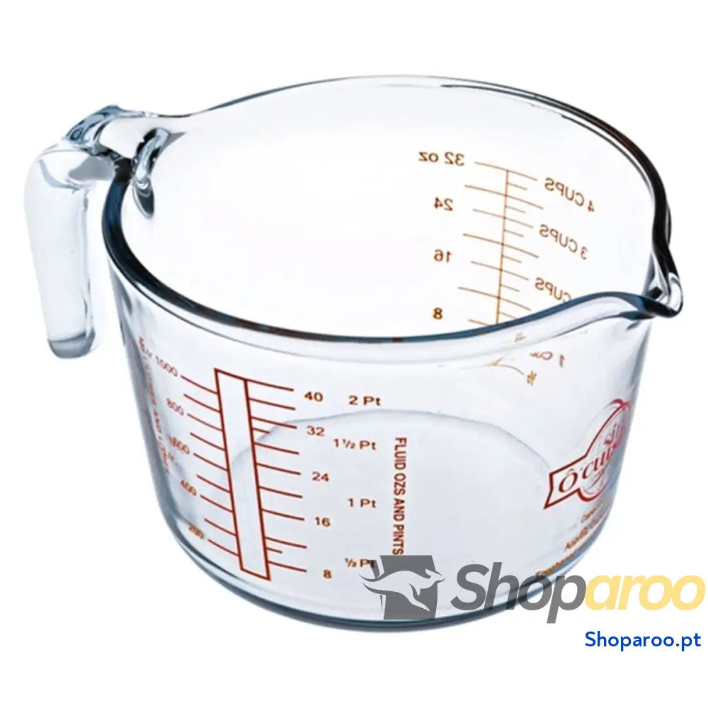 Jarra Medidora Ô Cuisine Transparente Vidro 1 L