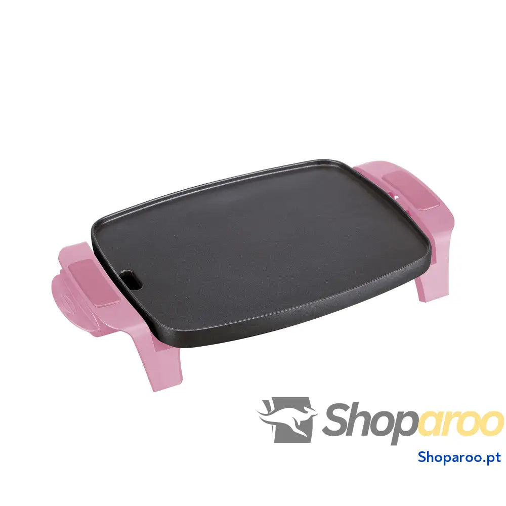 Grelhador anti aderente resistente a arranhões 1000 W medidas 28 x 22 cm fabricado em Espanha fácil de limpar bandeja