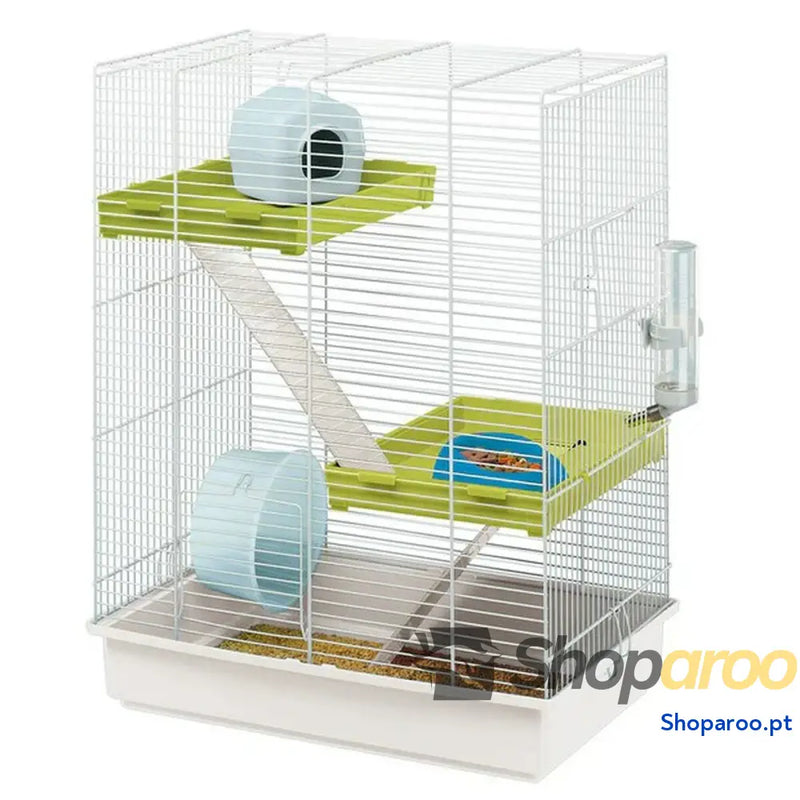 Jaula Ferplast Hamster Tris Metal Plástico