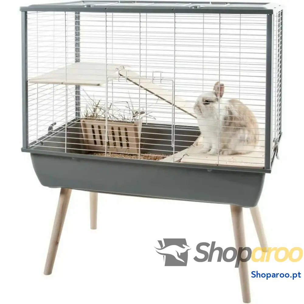 Jaula Zolux Madeira Metal Plástico 27 x 58 x 48 cm 78 x 81 x 48 cm (1 Peça)