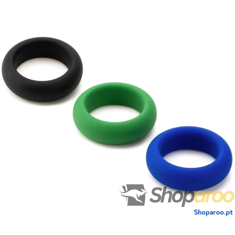 JE JOUE - CONJUNTO DE SILICONE ANÉIS DE SILICONE PARA O PÉNIS