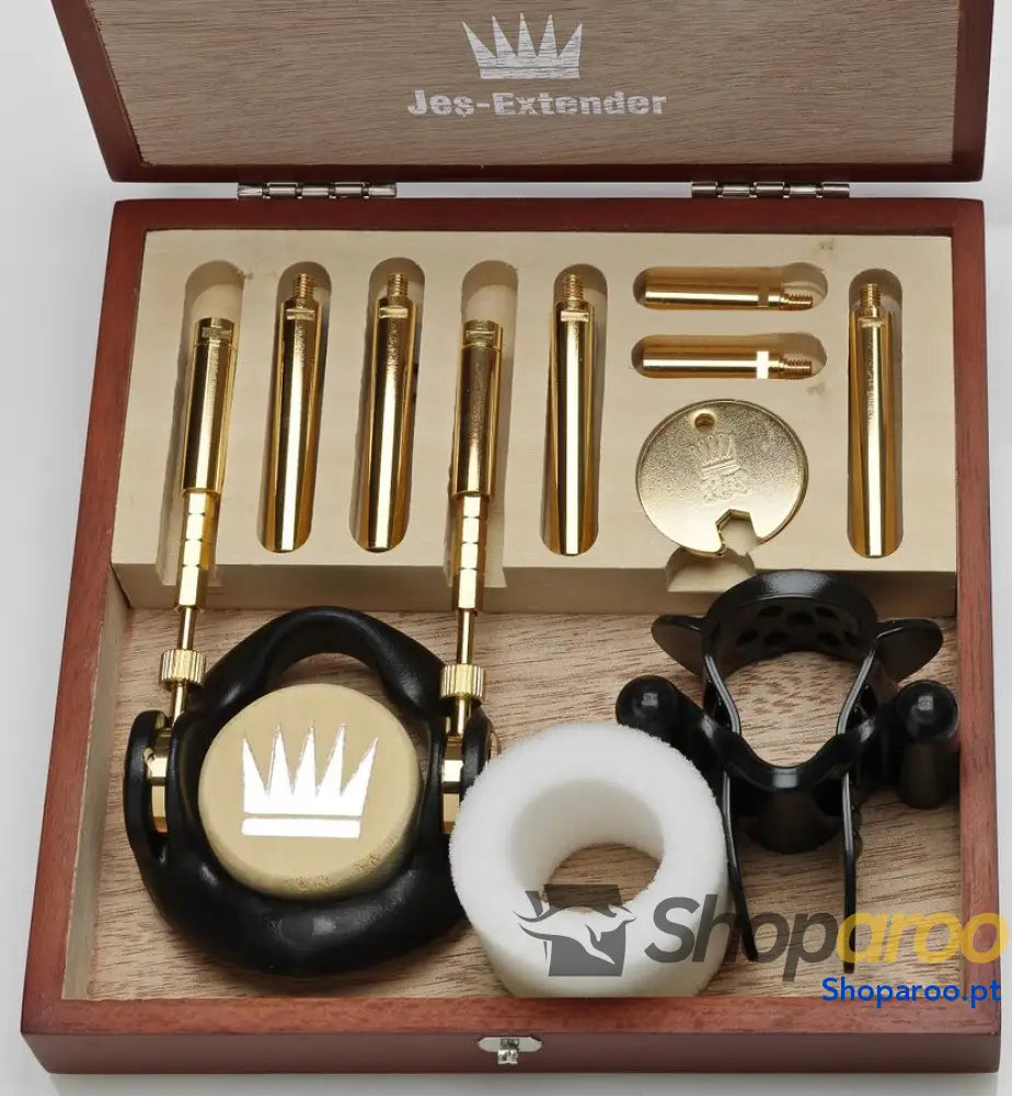 JES- EXTENDER - AUMENTO DO PÊNIS BANHADO A OURO