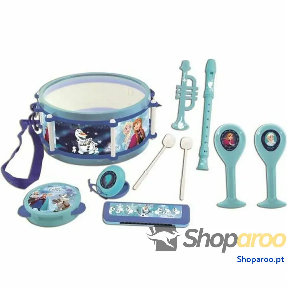 Jogo conjunto de instrumentos musicais Lexibook Frozen Plástico 7 Peças