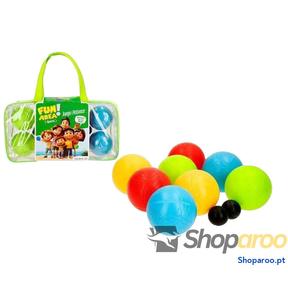 Jogo da Petanca Colorbaby Fun Area! 10 Peças 31 x 8 16,5 cm