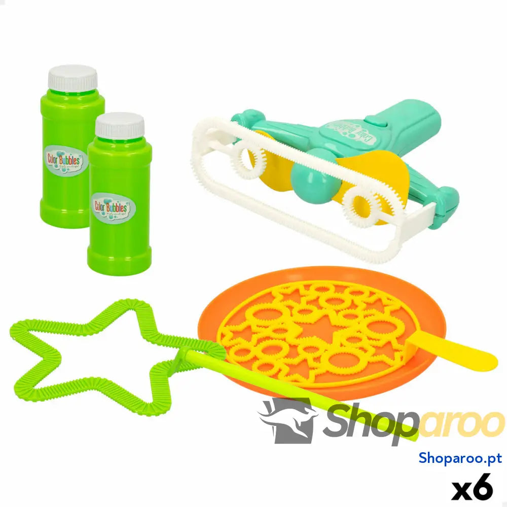 Jogo de Bolas Sabão Colorbaby 15 x 16 5 cm (6 Unidades)