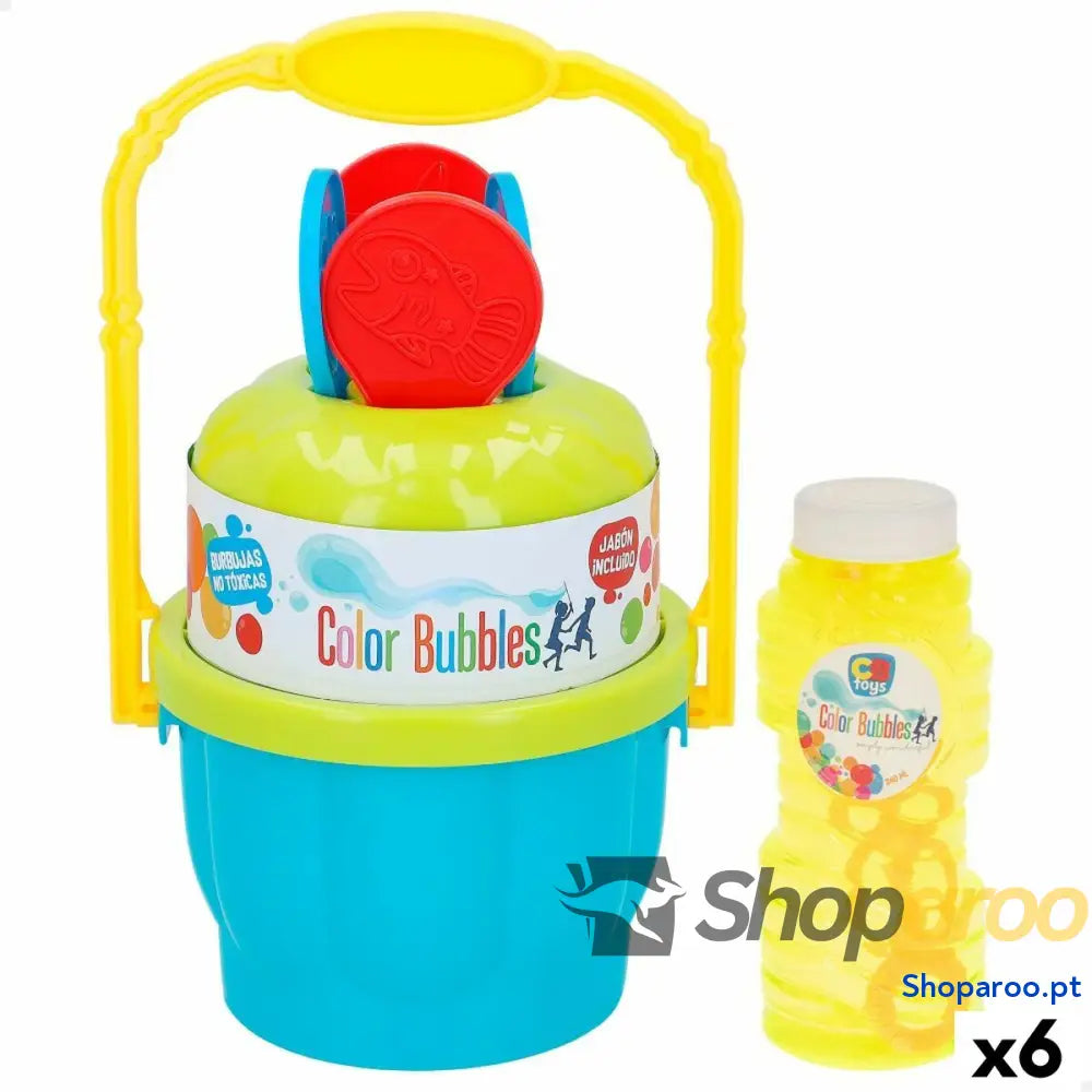 Jogo de Bolas Sabão Colorbaby 240 ml 17,5 x 28 13,5 cm (6 Unidades)