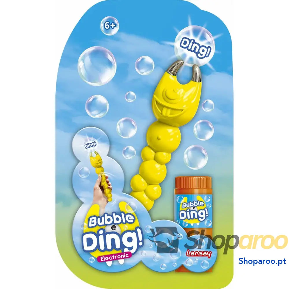 Jogo de Bolas Sabão Lansay Bubble Ding Electronic