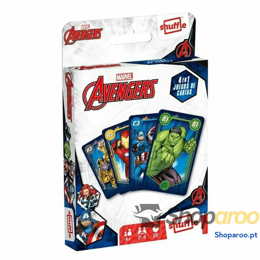Jogo de Cartas Fournier Avengers