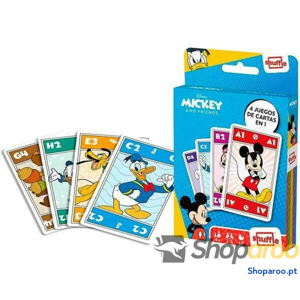 Jogo de Cartas Fournier Mickey & Friends