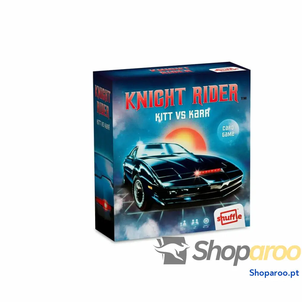 Jogo de Cartas Fournier Shuffle Knight Rider Retro Game