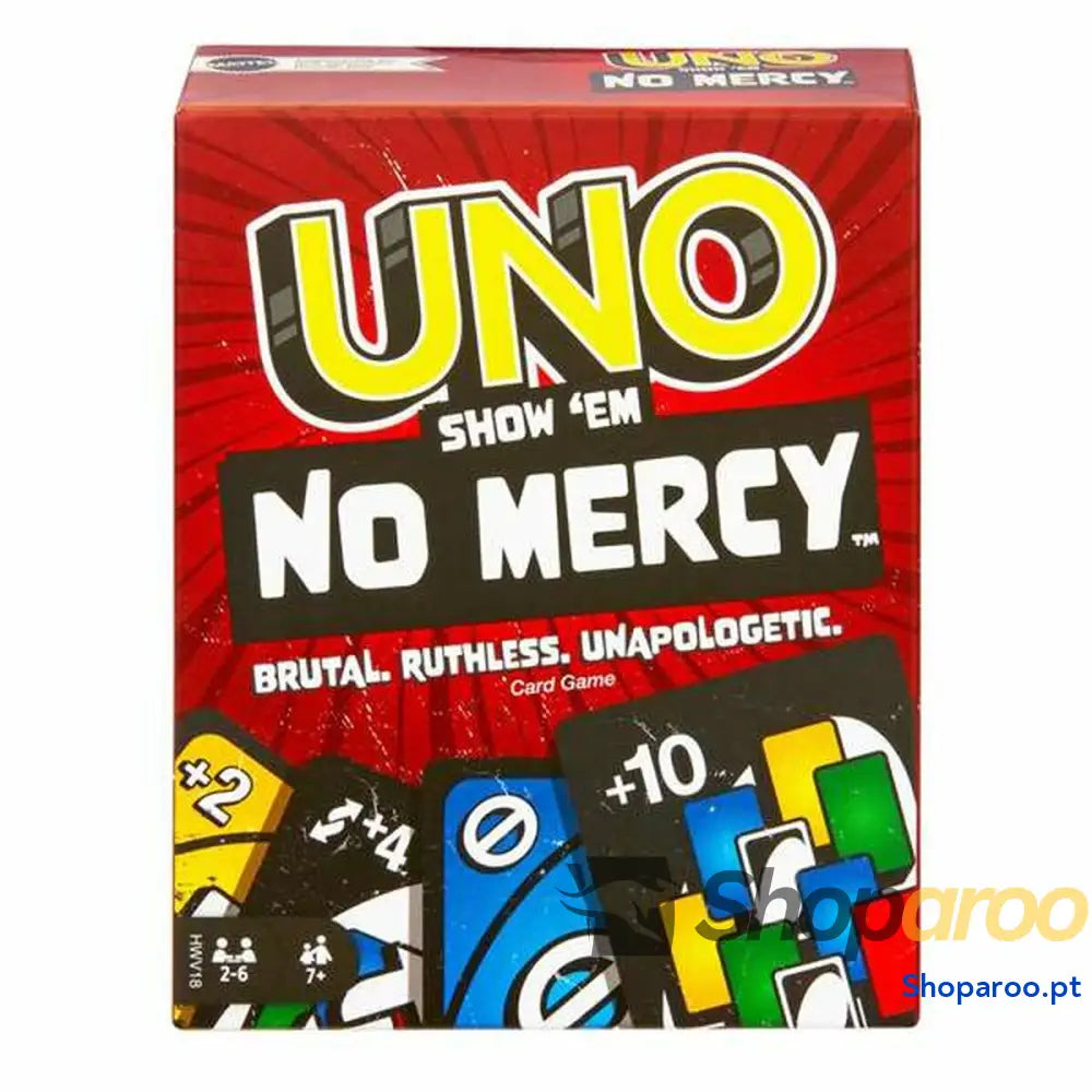 Jogo de Cartas Mattel Show Em No Mercy