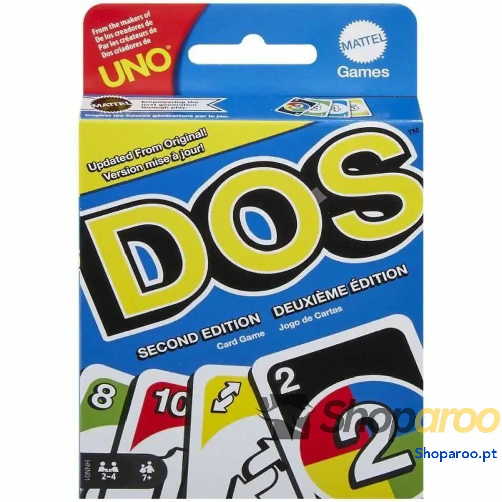 Jogo de Cartas Mattel UNO DOS (FR)