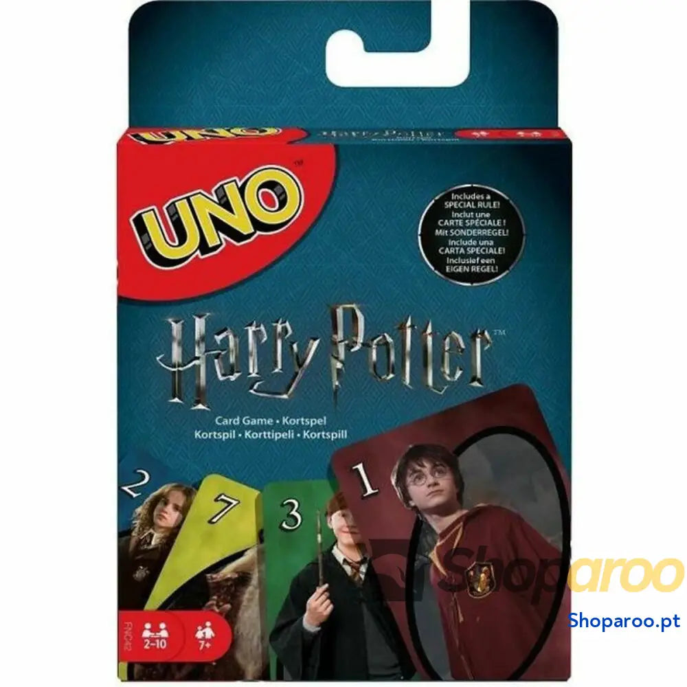 Jogo de Cartas Mattel UNO Harry Potter