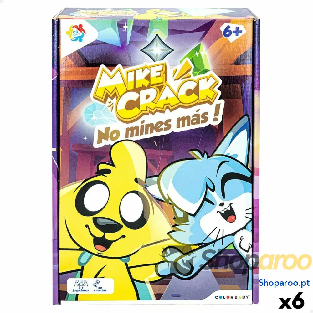 Jogo de Cartas Mikecrack (6 Unidades)