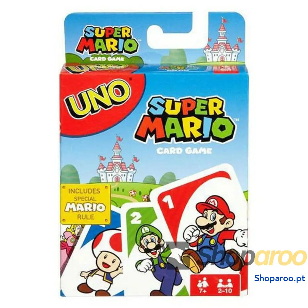 Jogo de Cartas UNO Super Mario Mattel DRD00