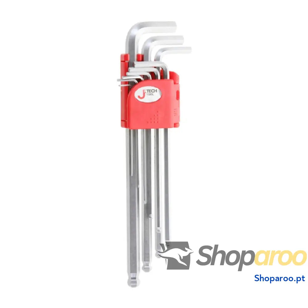 Jogo de Chaves Sextavadas Jetech Tool 1,5 - 10 mm
