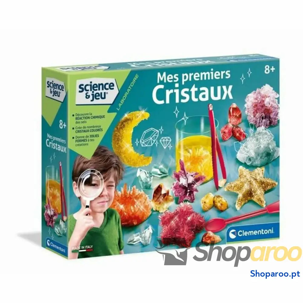 Jogo de Ciência Clementoni Create Your Crystals
