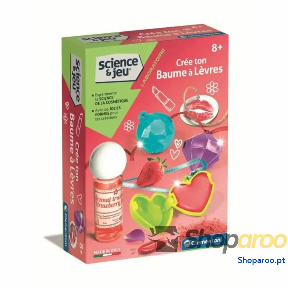 Jogo de Ciência Clementoni Lip Balms Conjunto de fabrico de sabão