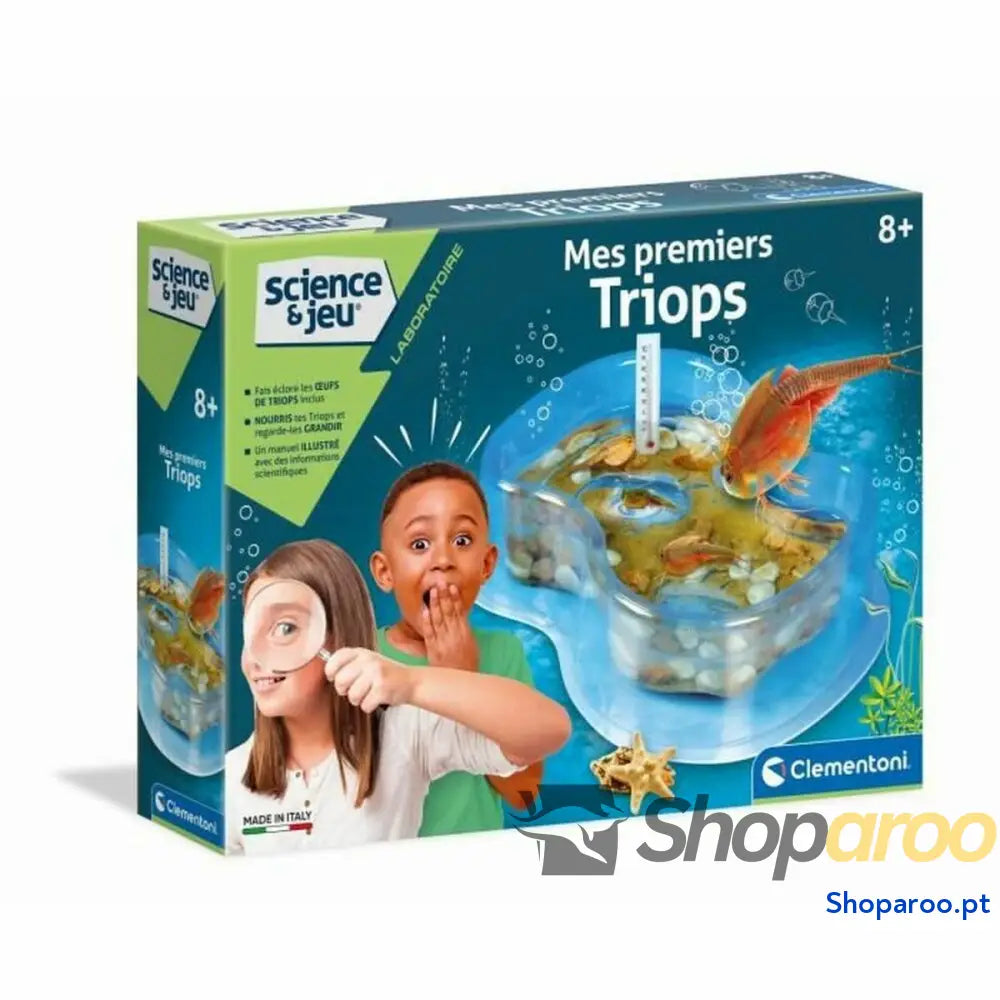 Jogo de Ciência Clementoni Mes premiers Triops FR