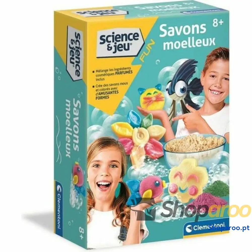 Jogo de Ciência Clementoni Soft soaps (FR)