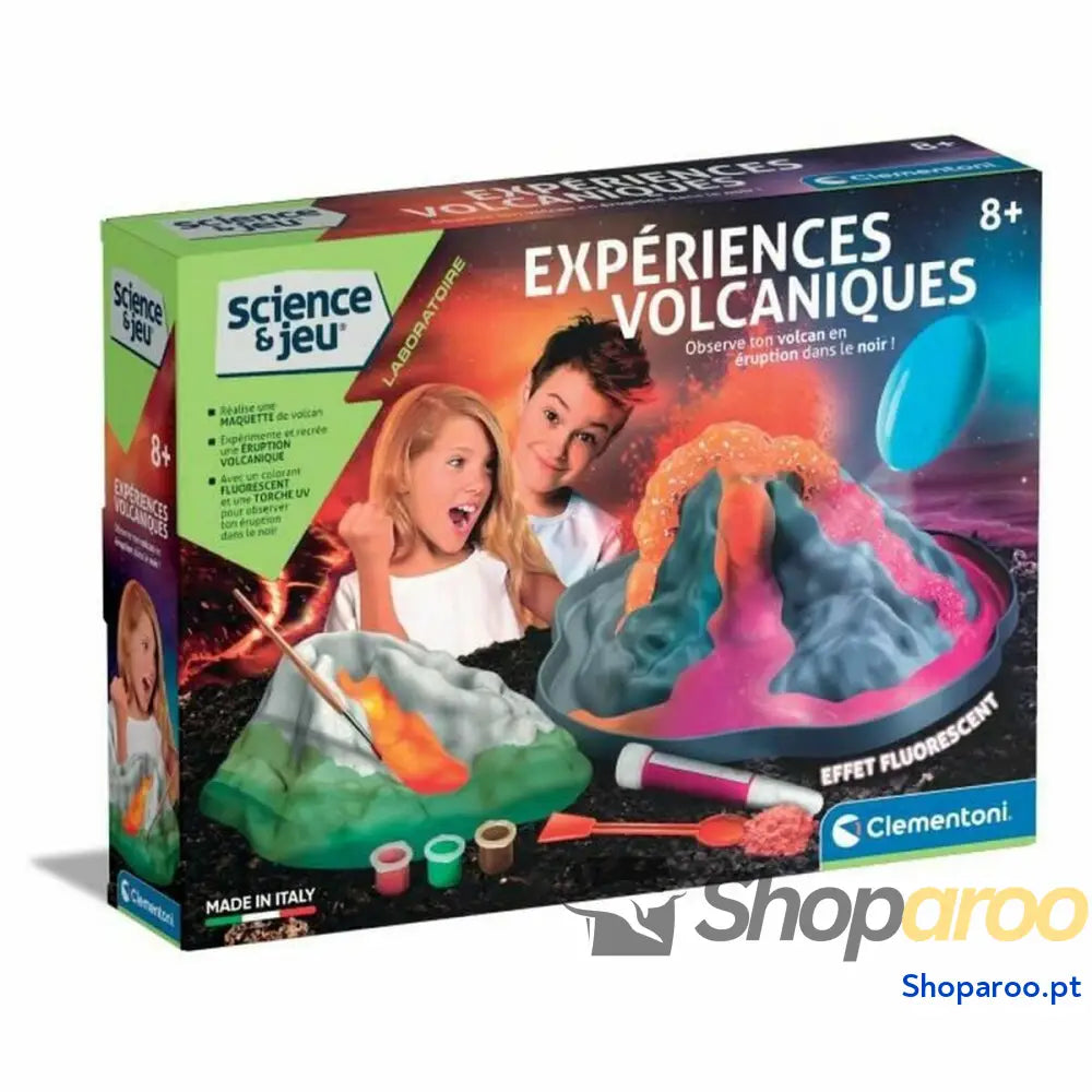 Jogo de Ciência Clementoni Volcanic Experiences