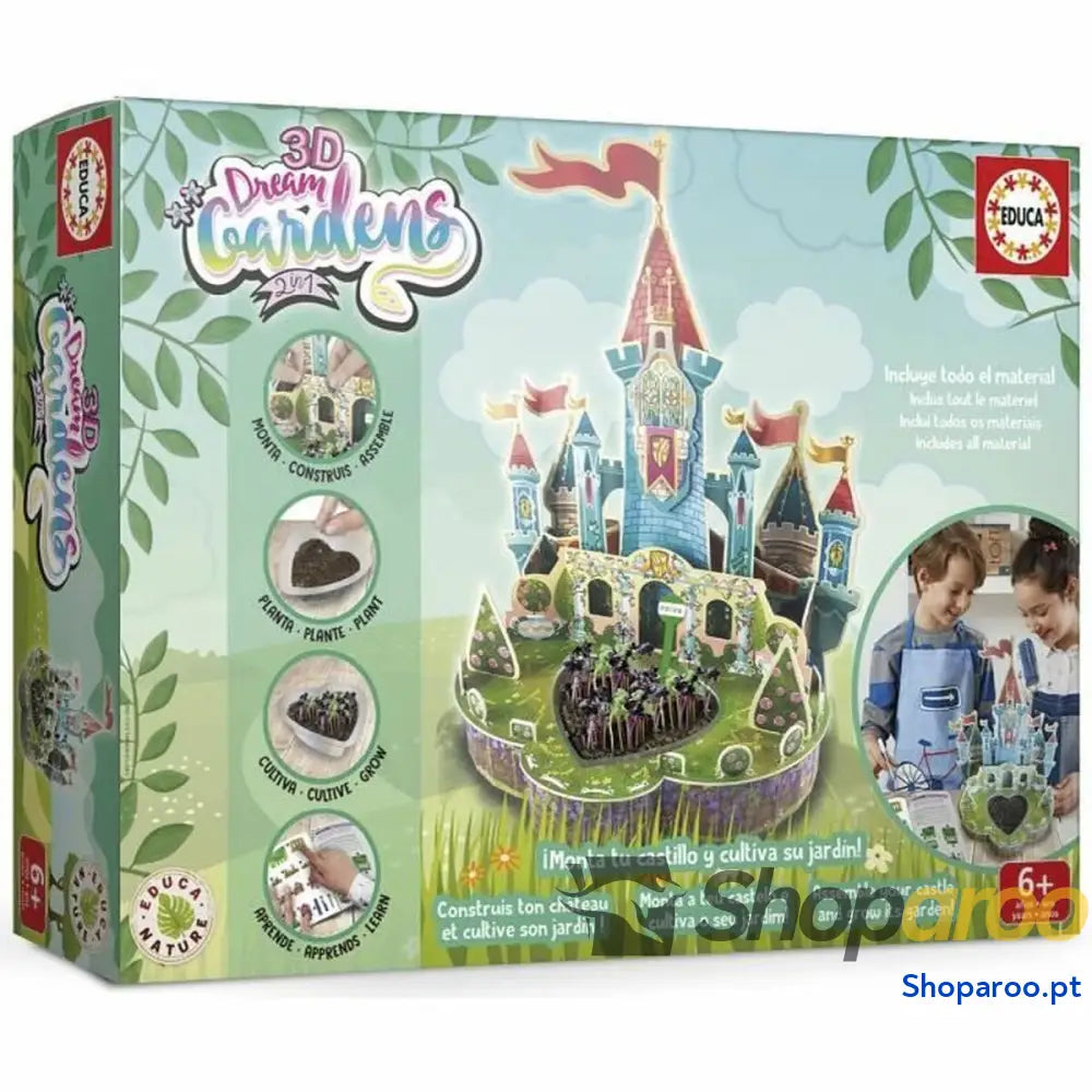 Jogo de Ciência Educa Dream Gardens 3D