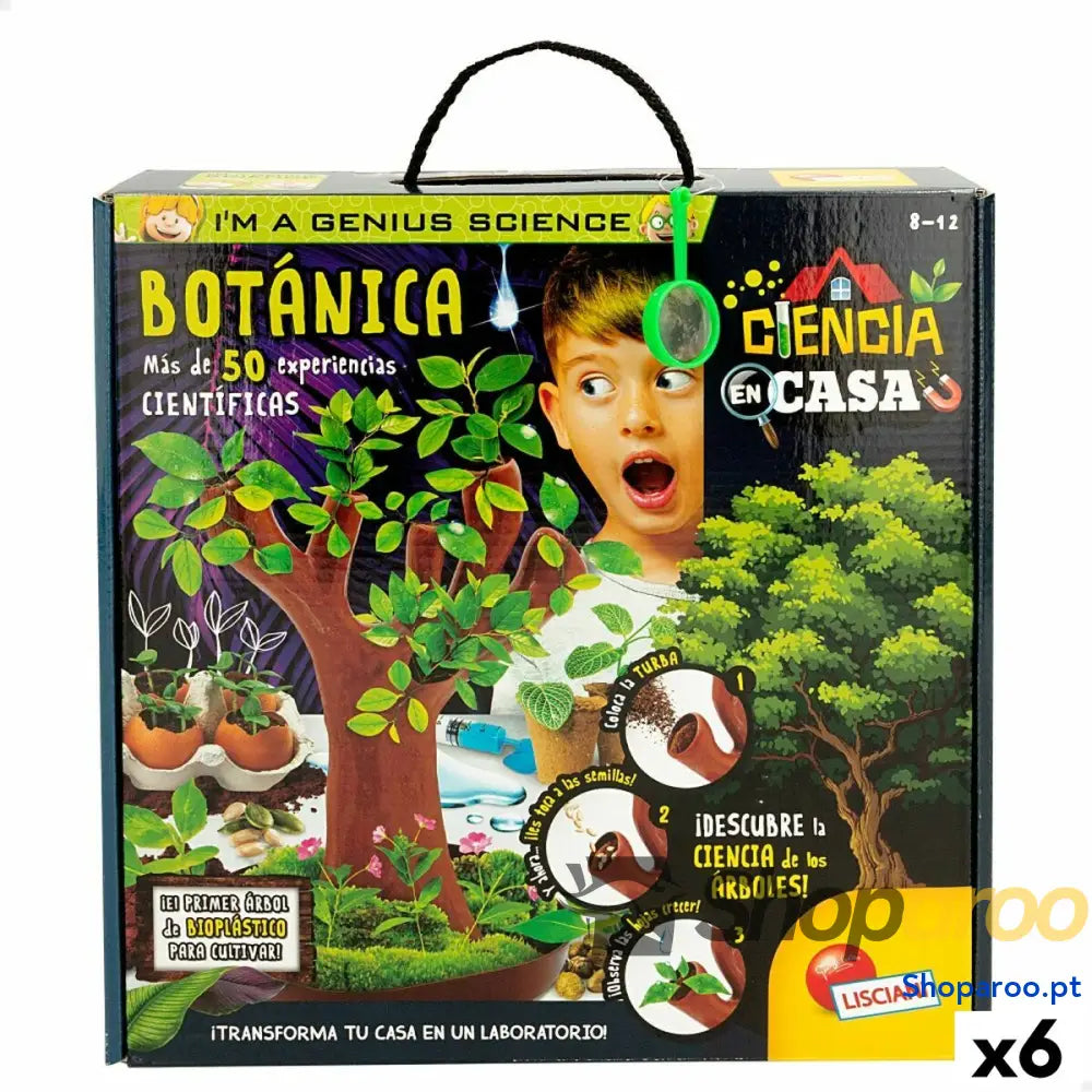Jogo de Ciência Lisciani Giochi Botánica ES (6 Unidades)