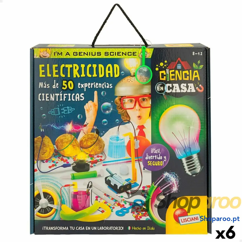 Jogo de Ciência Lisciani Giochi Electricidad ES (6 Unidades)