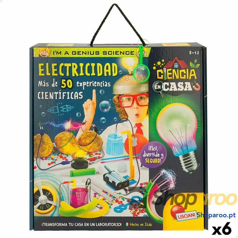 Jogo de Ciência Lisciani Giochi Electricidad ES (6 Unidades)