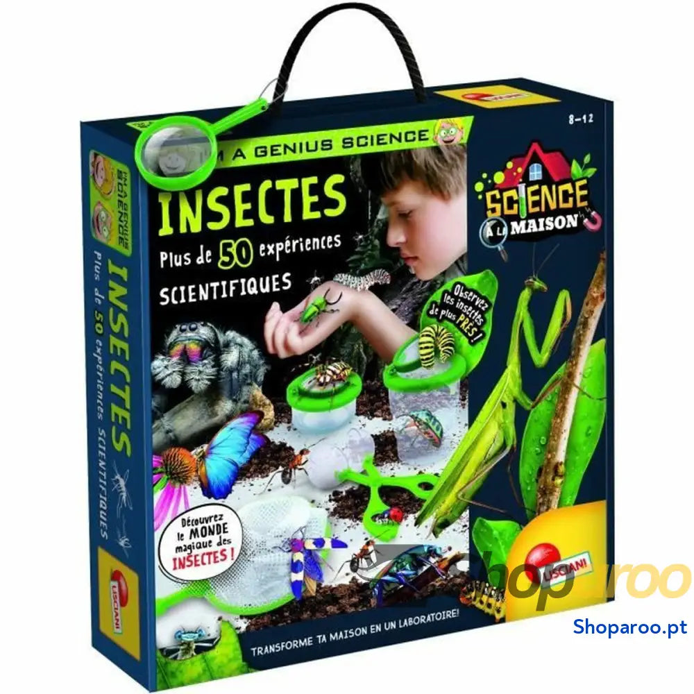 Jogo de Ciência Lisciani Giochi Génius Science scientific game insects (FR)