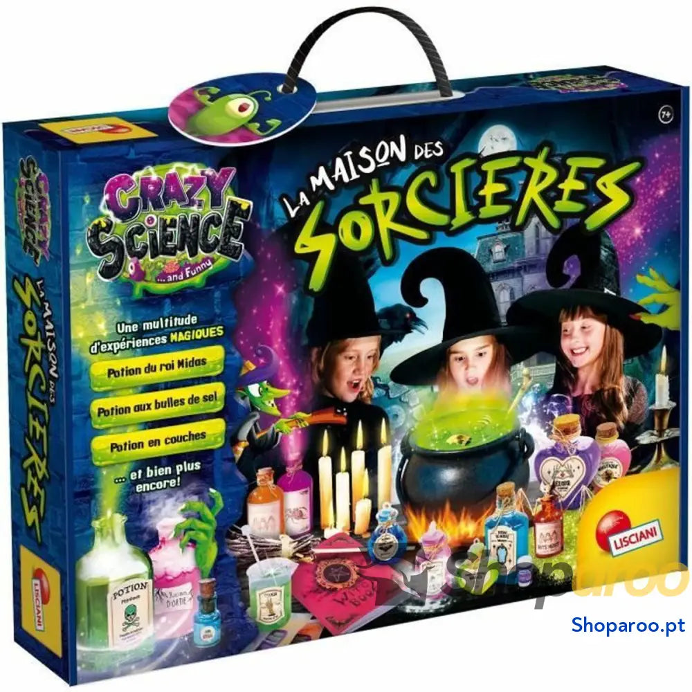 Jogo de Ciência Lisciani Giochi Laboratory kit for magic potions (FR)