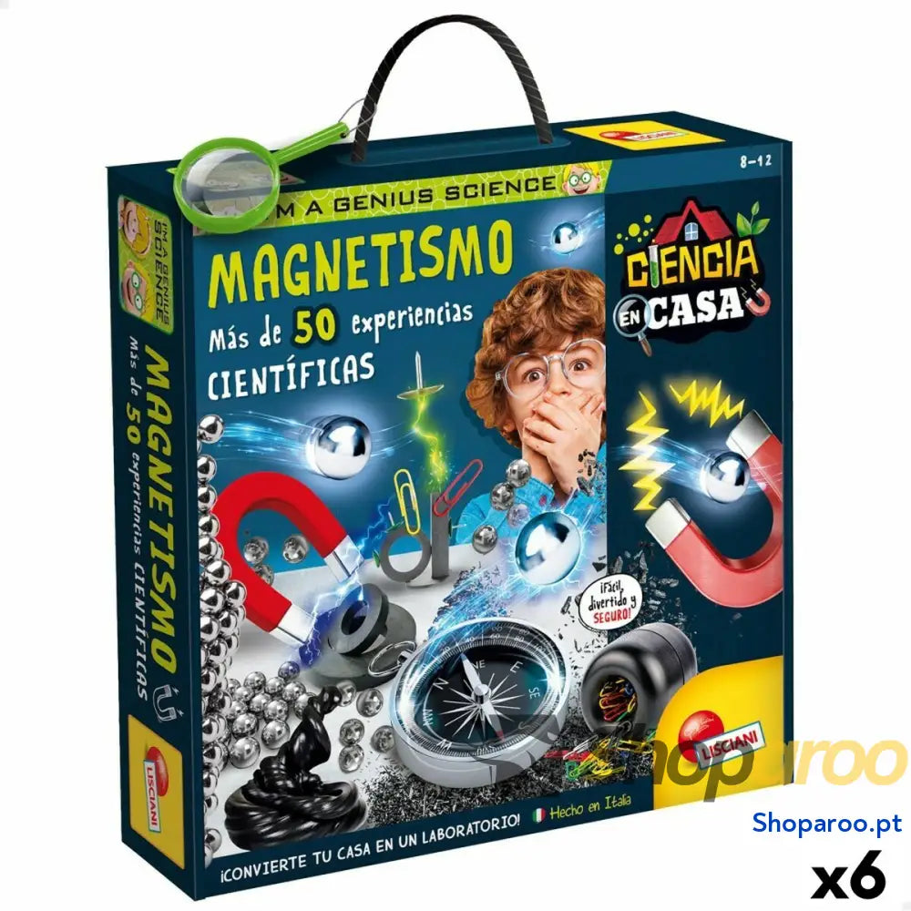 Jogo de Ciência Lisciani Giochi Magnetismo ES (6 Unidades)