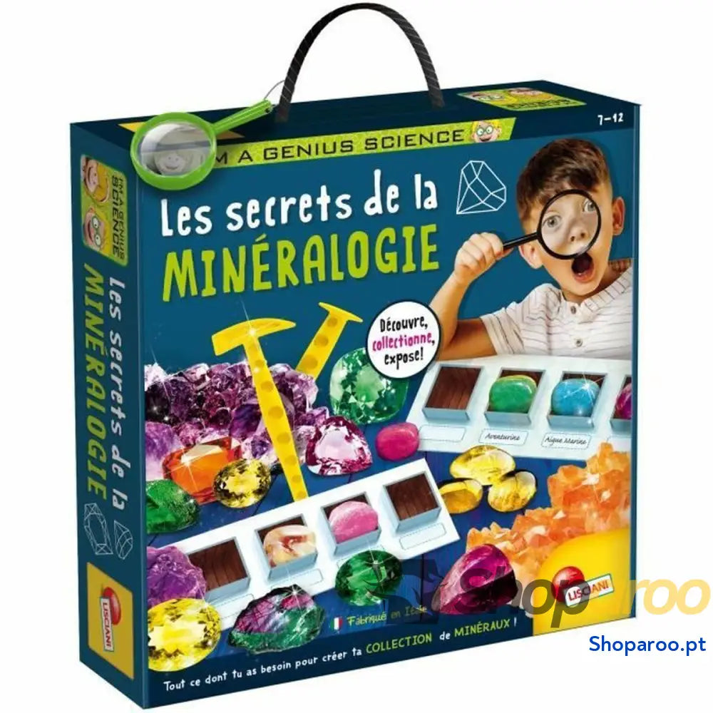 Jogo de Ciência Lisciani Giochi Mineralogy kit (FR)