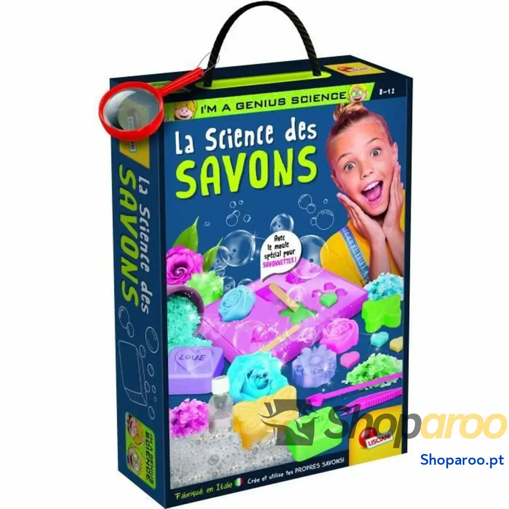 Jogo de Ciência Lisciani Giochi The science of personalized soaps (FR)